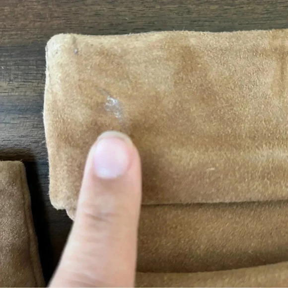 Marc Fisher Rayya Heeled Dress Bootie in Tan Suede - Picture 7 of 12